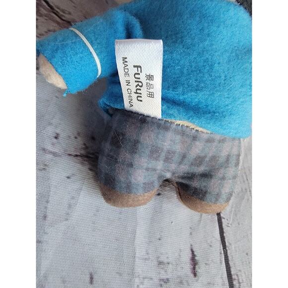 Ensemble Stars Ritsu Sakuma School Uniform Sit Plush Doll FuRyu - Picture 6 of 7